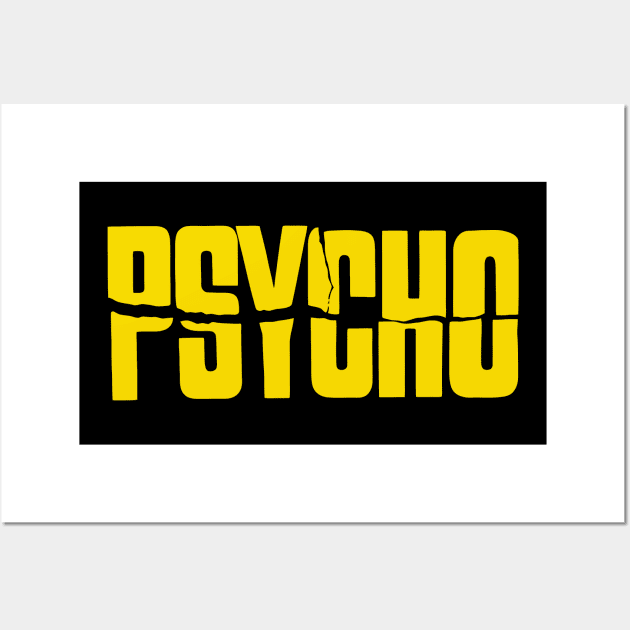 PSYCHO Wall Art by BG305